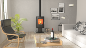 Poêle à bois ODYSSEE Design SIGMA Acier